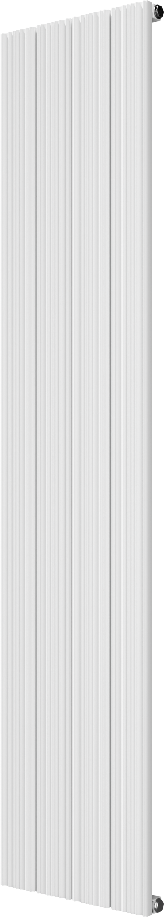 Vipera Mares enkele handdoekradiator 37,5 x 180 cm centrale verwarming mat wit zij- en middenaansluiting 1085W