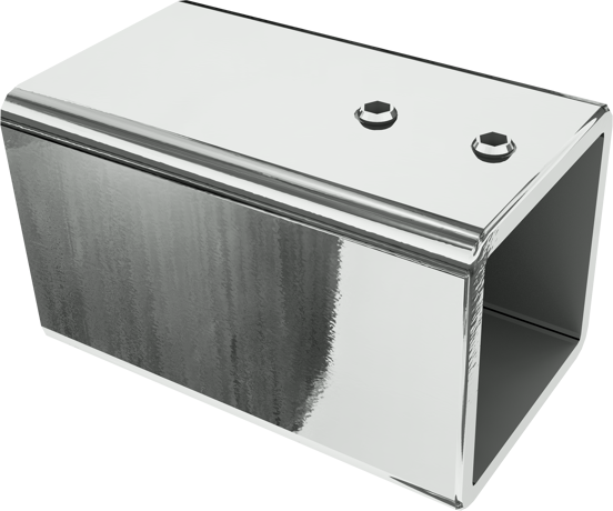 Balmani Modular bevestigingsbout stabilisatiestang 5cm chroom