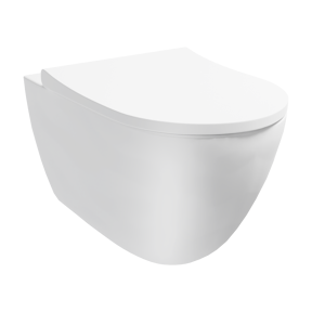 Luca Varess  Vinto  wc suspendu blanc mat sans bride