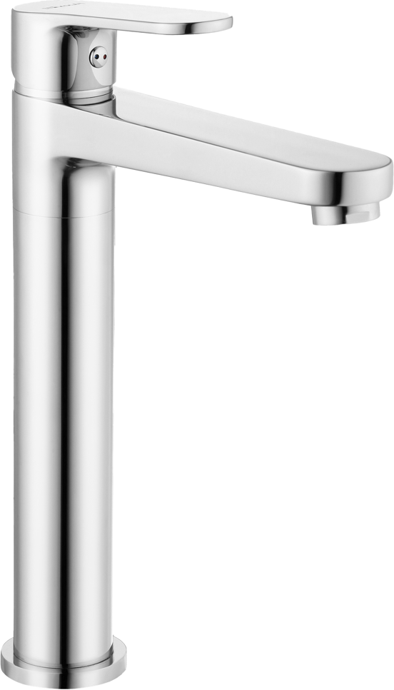 Linie Astor robinet de lavabo haut chrome brillant