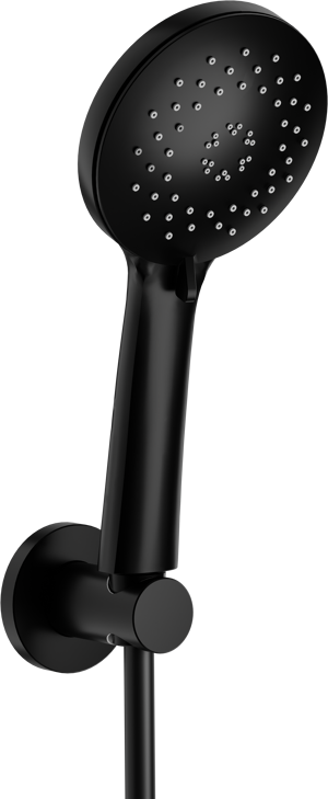 Blaufoss Bodan douchette 3 fonctions de jet noir mat
