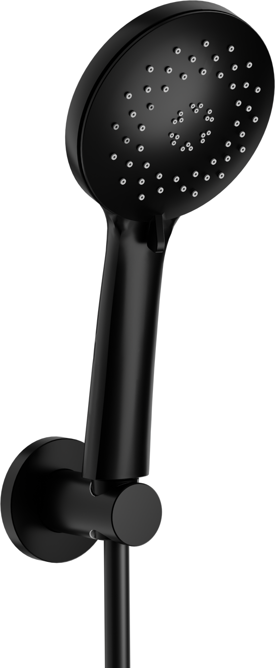 Blaufoss Bodan douchette 3 fonctions de jet noir mat