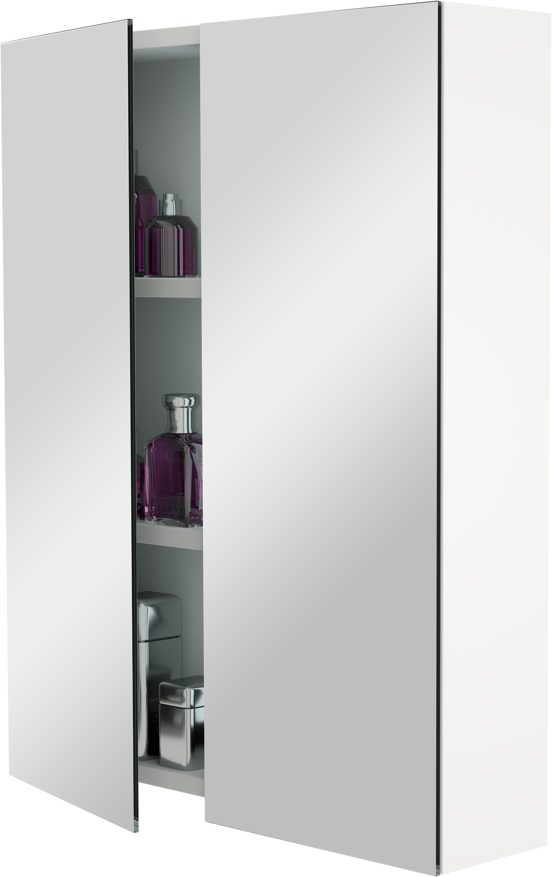 Storke Reflecta spiegelkast 60 x 75 cm mat wit