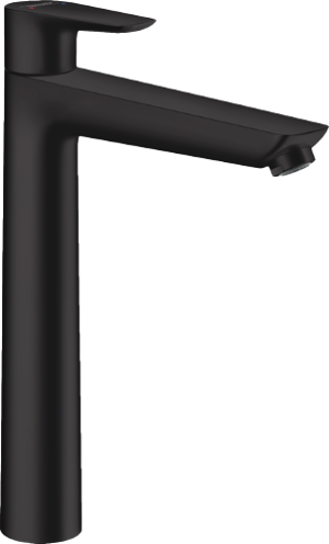 Hansgrohe Talis E240 verhoogde wastafelkraan mat zwart
