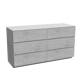 Storke Edge badkamermeubel met Tavola wastafelblad voor waskom(men)