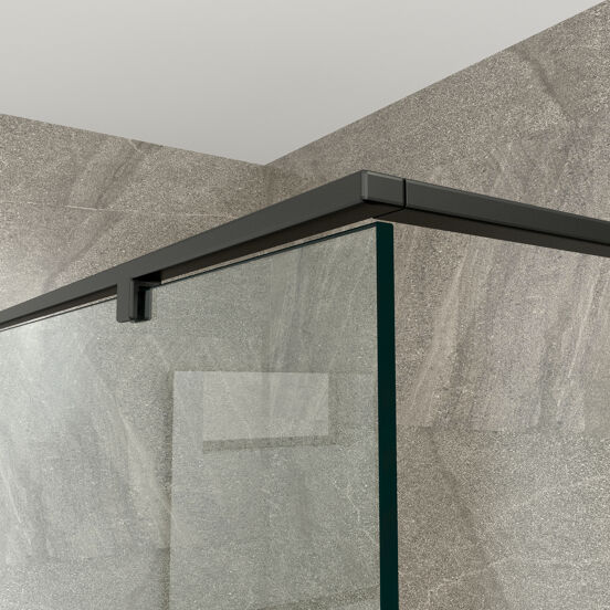 Balmani Modular Crest stabilisatiestang links 152x102cm mat zwart