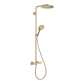 Hansgrohe Raindance Select S 240 Powderrain Duschsystem: Brushed Bronze