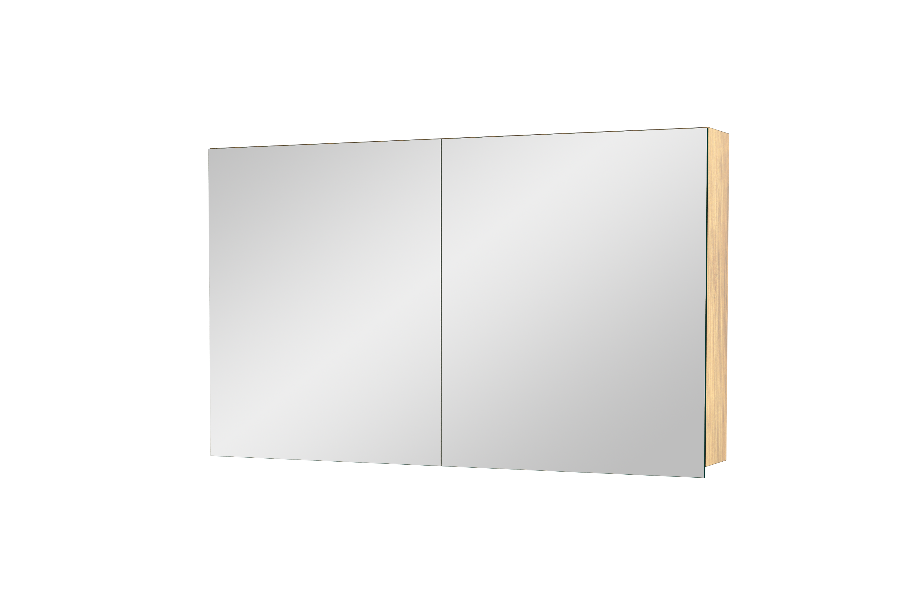 Balmani Lucida spiegelkast 120 x 72 cm teakhout