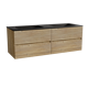 Storke Edge badkamermeubel met Scuro Wastafel