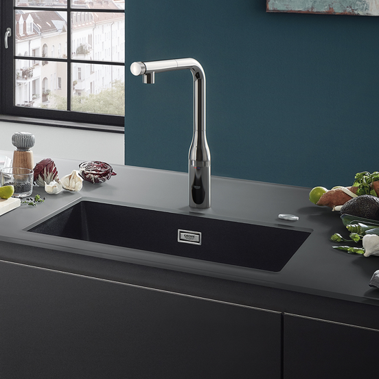 Grohe Essence Smartcontrol keukenkraan met uittrekbare kop chroom 31615000