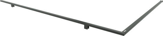 Balmani BMSS Crest stabilisatiestang links 132x102cm mat zwart