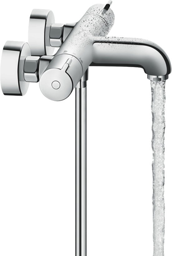 Hansgrohe Ecostat 1001 CL robinet de bain thermostatique chrome brillant
