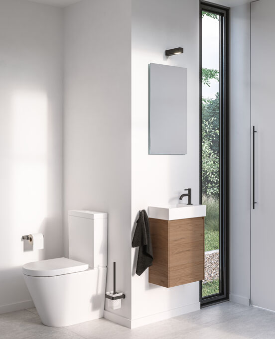 Storke Edge rechthoekig toiletspiegel 40 x 70 cm