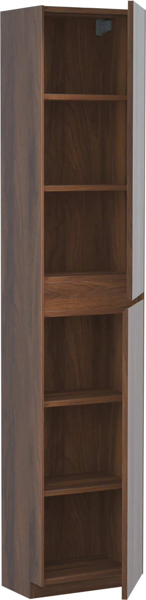 Storke Edge Hängeschrank: Rechts, Nussbaum, 40 x 30 x 200 cm