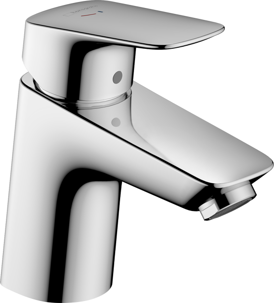 Hansgrohe Logis 70 Niedrige Waschtischarmatur Chrom glänzend