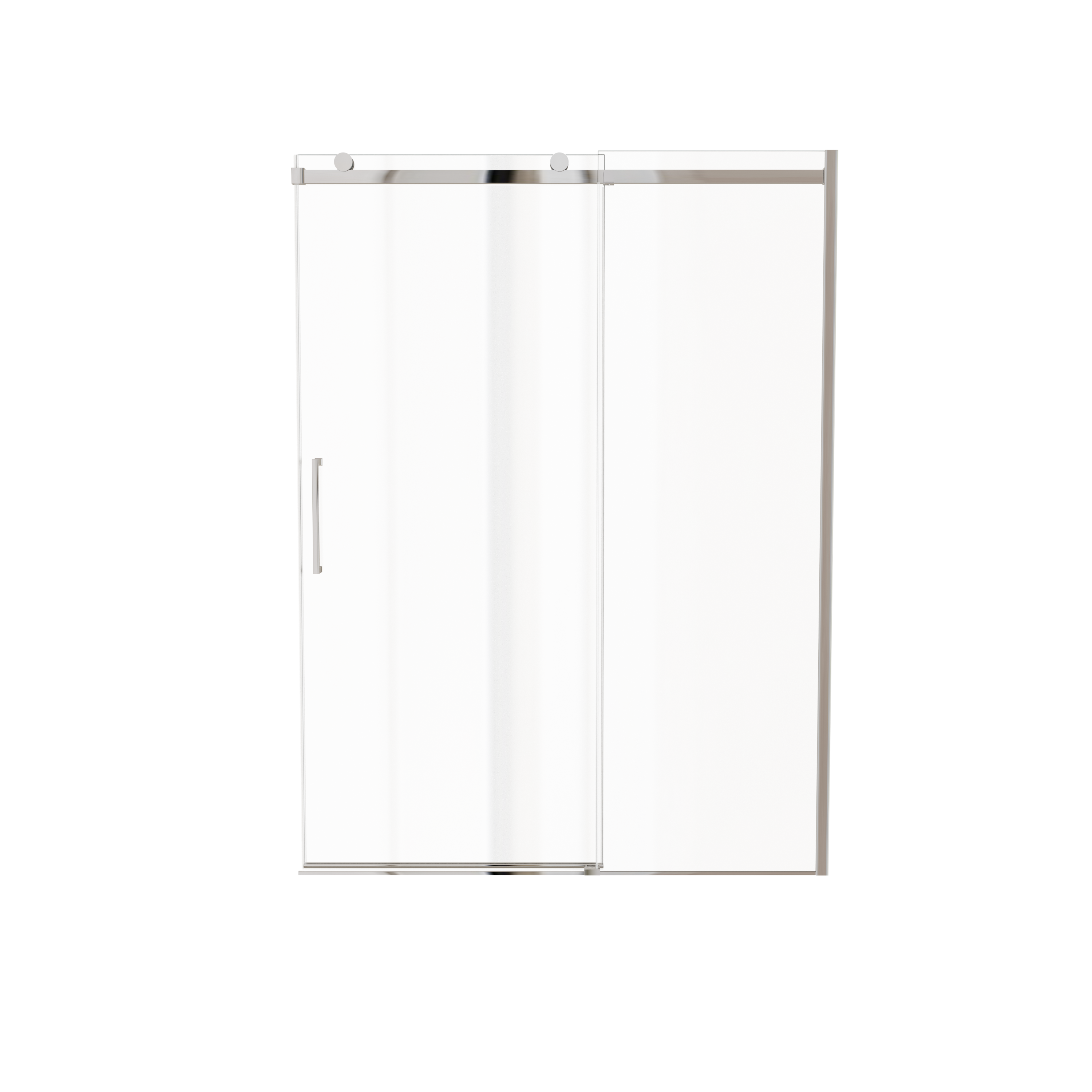 Luca Varess Boltano douche schuifdeur 150 cm x 200 cm Helder glas chroom profiel
