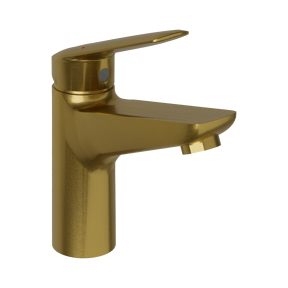 Linie Tibo robinet de lavabo Brushed Gold