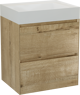 Balmani Mitra Compact meuble salle de bains avec lavabo Argila