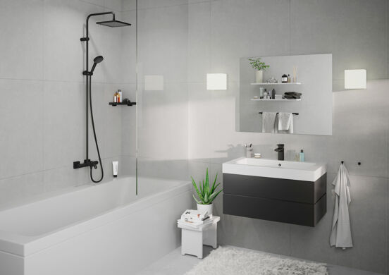 Hansgrohe AddStoris Handtuchhaken schwarz matt