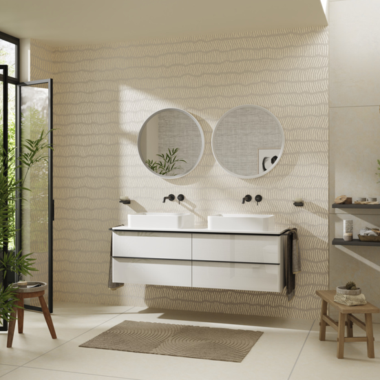 Hansgrohe Tecturis S inbouw wastafelkraan mat zwart