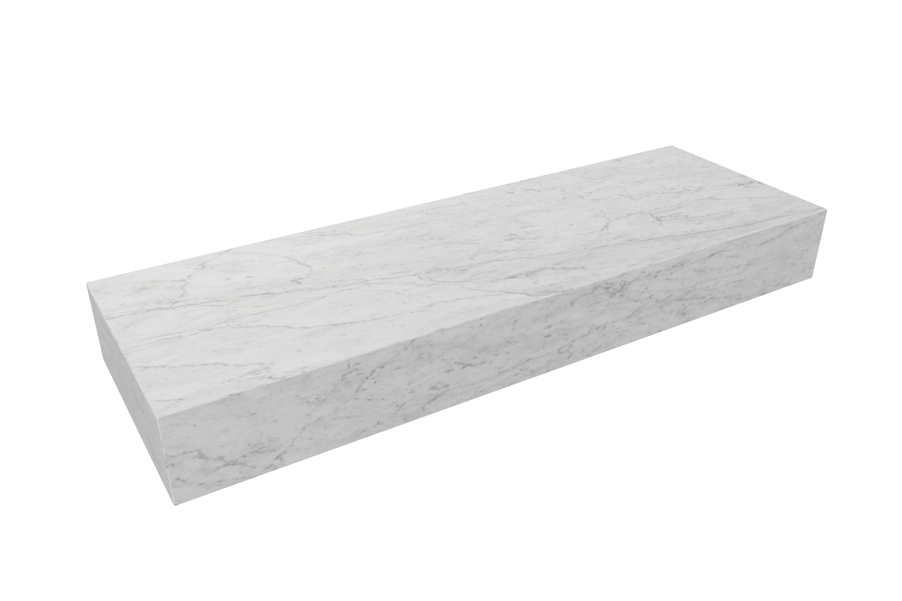 Balmani Nova fonteintje 60 x 20 cm Carrara marmer