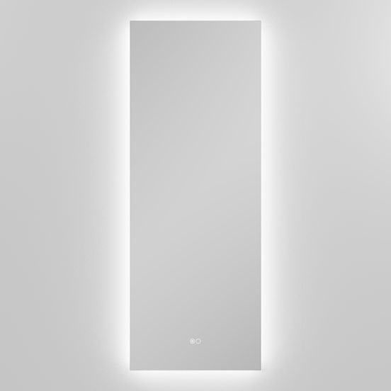 Balmani Giro Touch miroir rectangulaire lumineux et anti-buée 45 x 120 cm