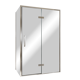 Balmani Senses Design douche en coin avec porte pivotante