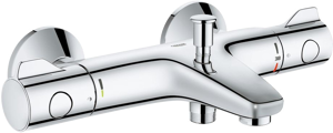 Grohe Grohtherm 800 Thermostat-Badewannenarmatur: Chrom glänzend