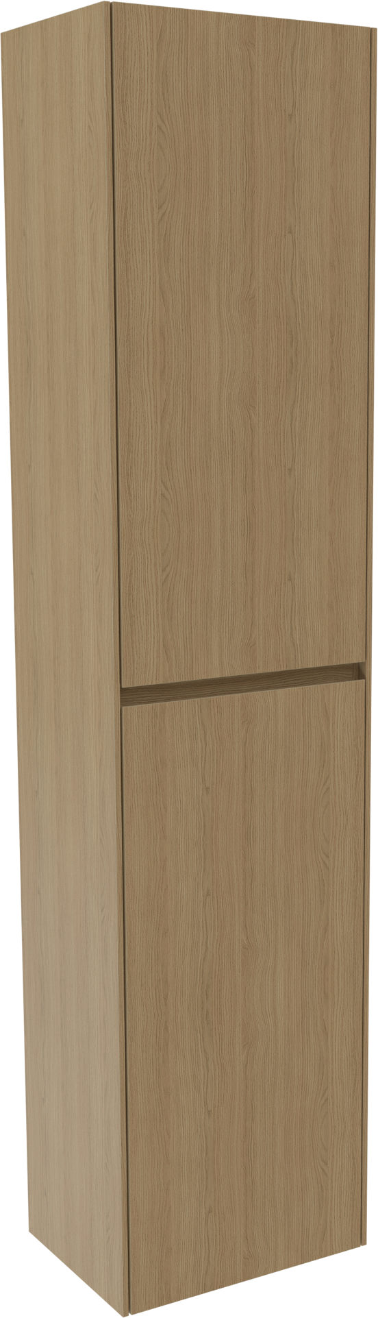 Storke Edge zwevende badkamerkast natuur eik 40 x 30 x 170 cm
