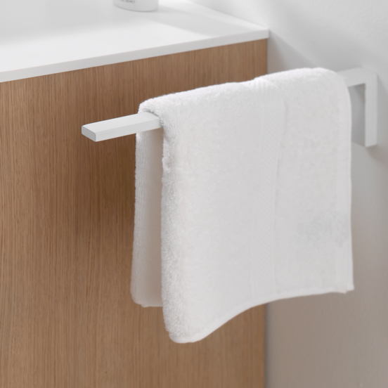 Blaufoss Noma porte-serviette blanc mat 41 cm