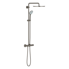 Grohe Euphoria System 310 thermostatische regendoucheset Brushed Hard Graphite