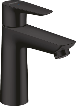 Hansgrohe Talis E110 verlaagde wastafelkraan mat zwart