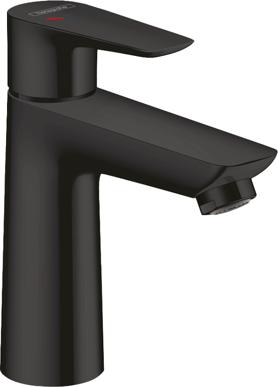 Hansgrohe Talis E110 verlaagde wastafelkraan mat zwart