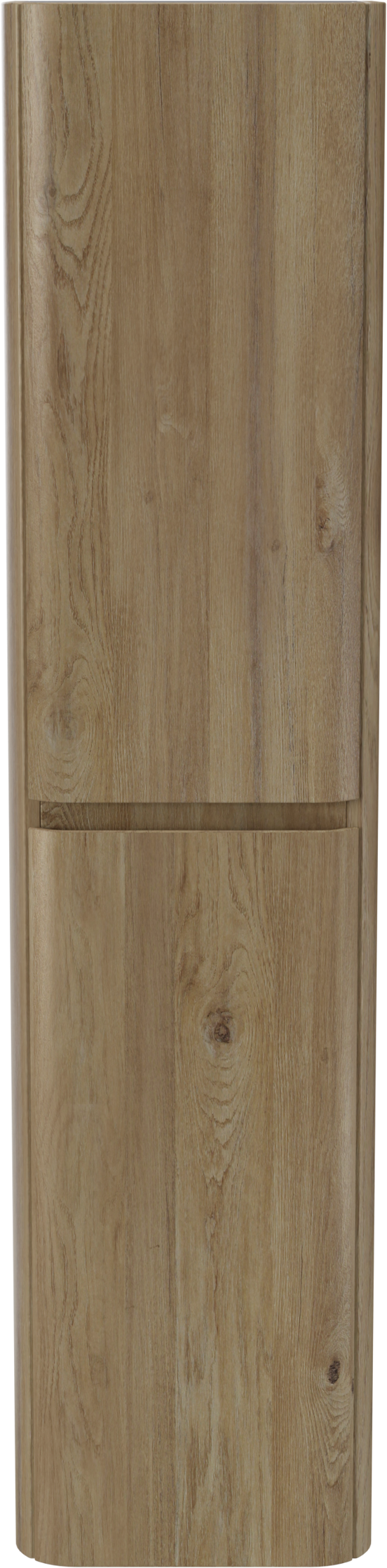 Storke Soft zwevende badkamerkast 40 x 35 x 170 cm ruwe eik