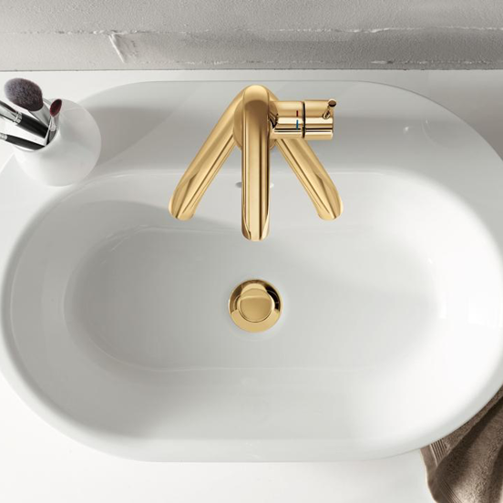 Grohe Essence XL-size mitigeur lavabo haut  Brushed Cool Sunrise