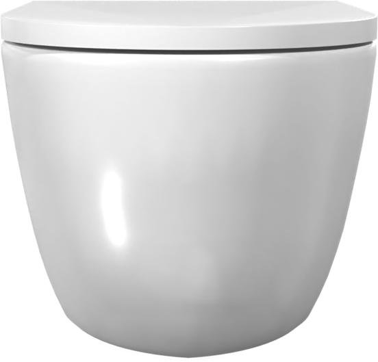 Luca Varess Moreno hangend toilet hoogglans wit randloos