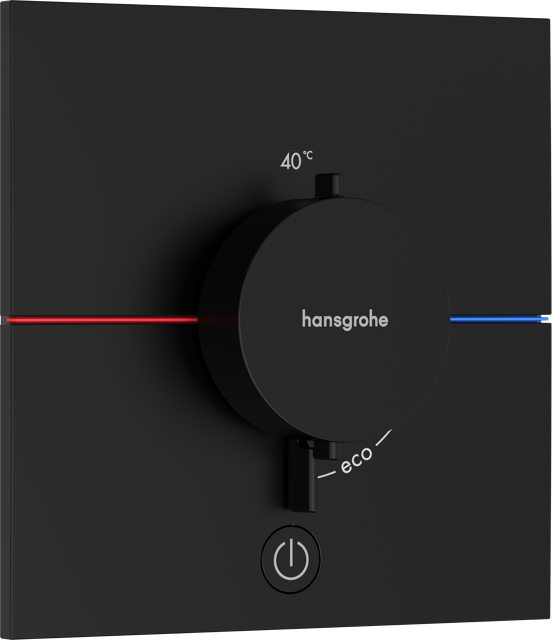Hansgrohe Showerselect Comfort E inbouw mengkraan mat zwart