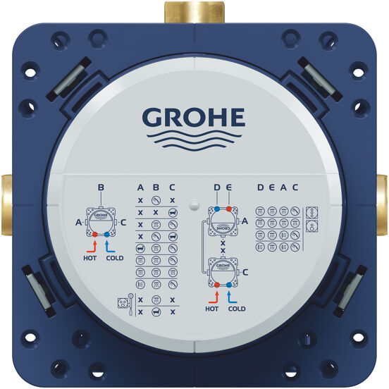 Grohe Rapido Smartbox Universal-Unterputz-Einbauelement für Unterputz-Dusch-Armatur