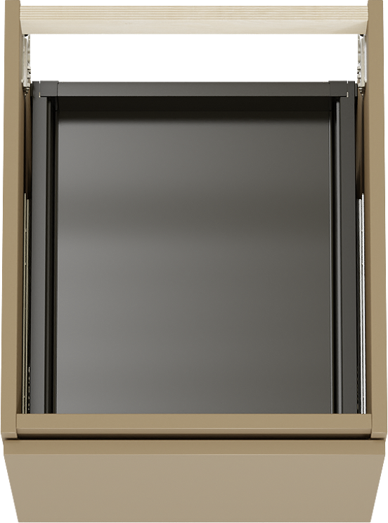 Balmani Sfera meuble sous-lavabo suspendu 45 x 55 cm Dune 2 tiroirs