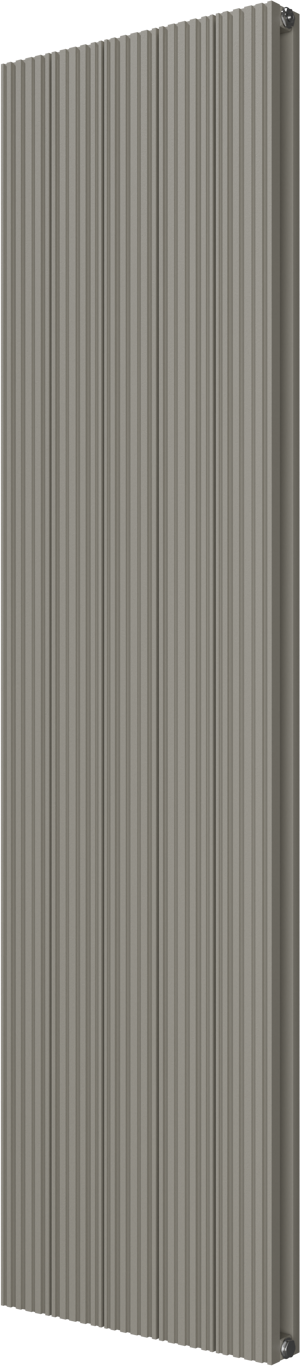 Vipera Mares Doppelhandtuchheizkörper: 47 x 180 cm, Zentralheizung, Seidengrau, Seiten- & Mittelanschluss, 1821W