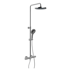 Blaufoss Onos 250 thermostatische kraan regendoucheset glanzend chroom