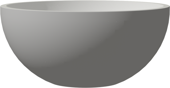Balmani Jazz XS waskom matte Solid Surface rond Ø 22 cm