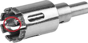 Santeg diamantboor met centreerpunt Ø 28mm