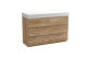 Balmani Lucida meuble salle de bains avec tablette pour vasques Dominus