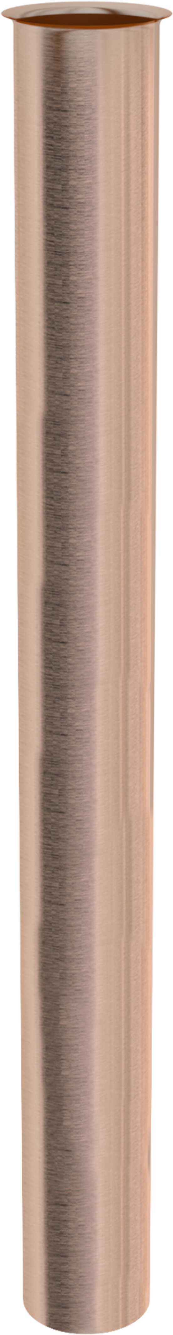 Santeg Draintube verlengstuk met kraag afvoer handenwasser Ø32mm 30cm Brushed RoseGold