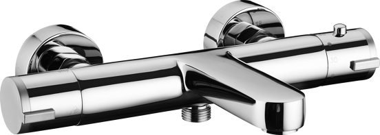 Linie Merlin robinet de bain thermostatique chrome brillant