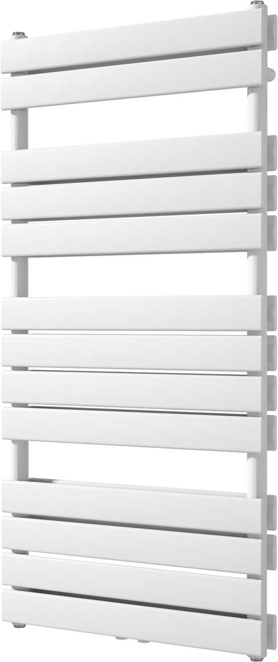 Vipera Vulcan dubbele handdoekradiator 60 x 123 cm elektrische verwarming hoogglans wit zij- en middenaansluiting 1.256W, weerstand inbegrepen
