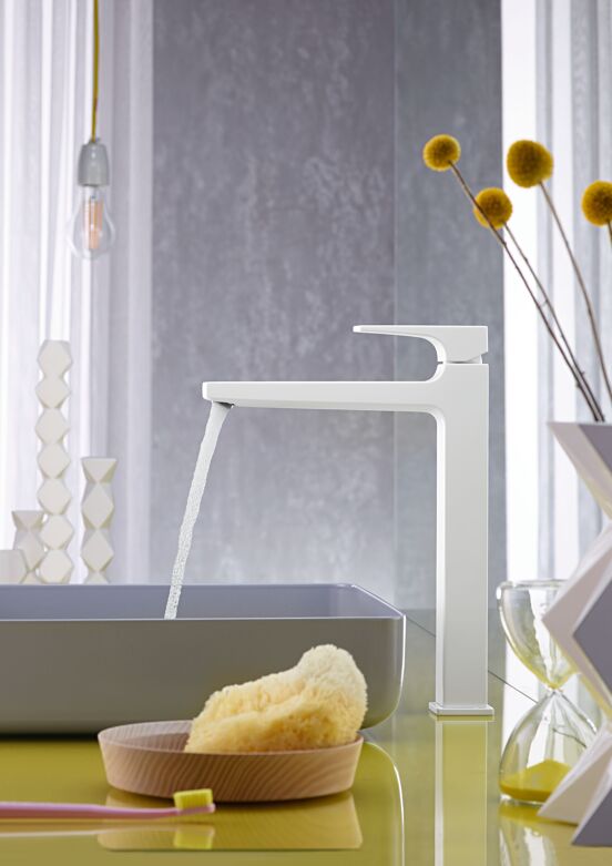 Hansgrohe Metropol 260 verhoogde wastafelkraan Matt White