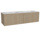 Storke Ribs badkamermeubel met Mata wastafel