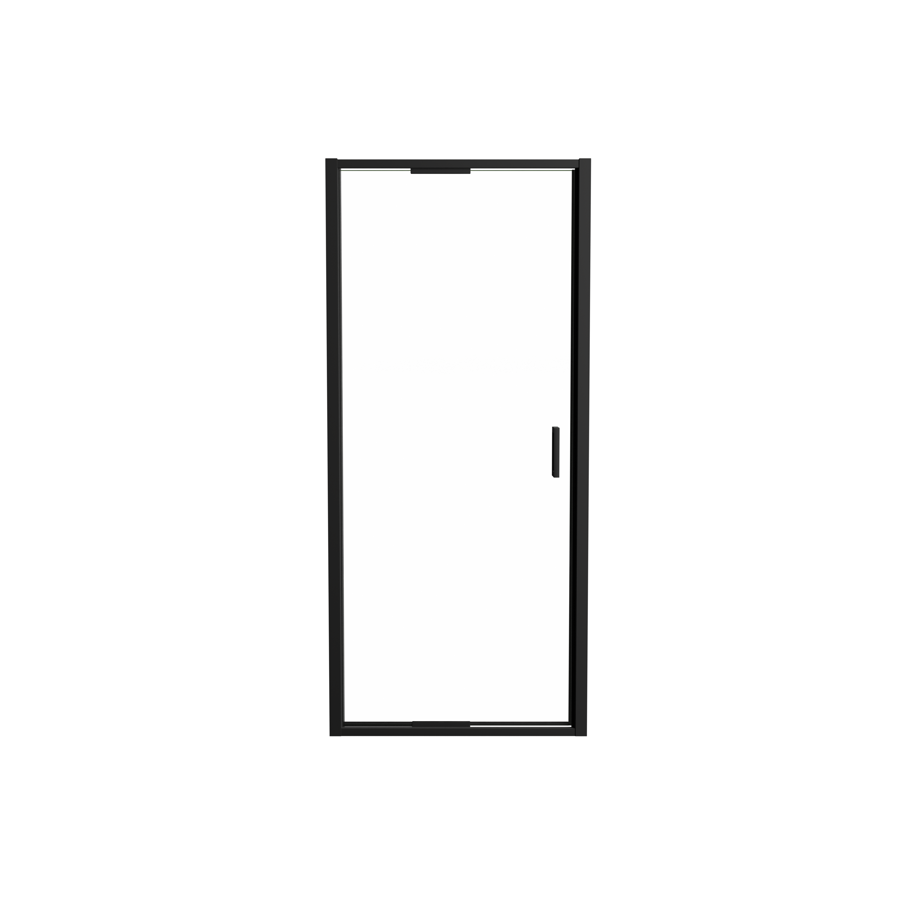 Luca Varess Vidor In douche draaideur 90 cm x 190 cm Helder glas mat zwart profiel